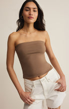 Z Supply Emera Tube Top – Palo Santo-Tube Top-Z Supply-Deja Nu Boutique, Women's Fashion Boutique in Lampasas, Texas