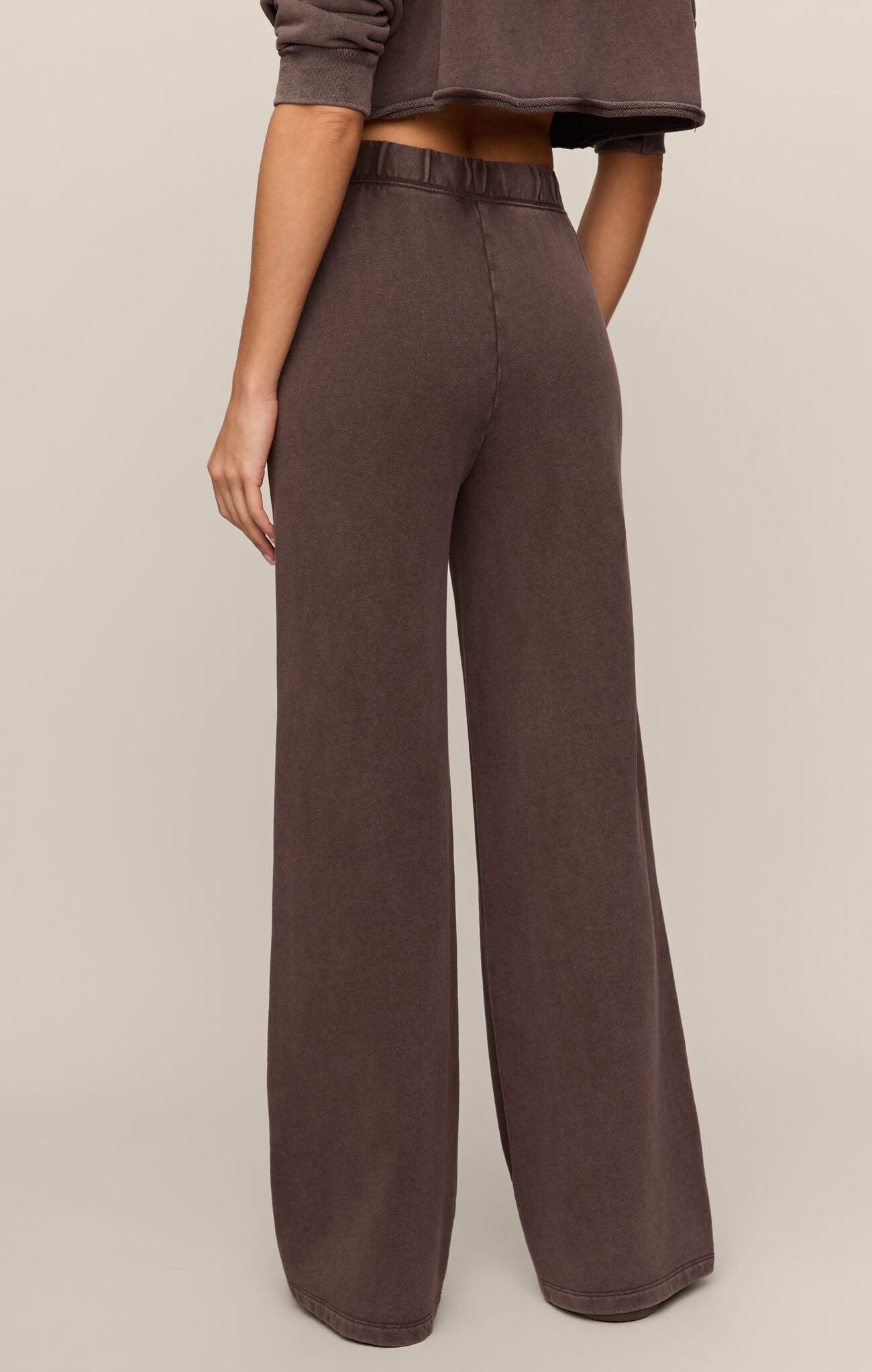 Z Supply Hunter Knit Pant in Dark Chocolate-Pants-Z Supply-Deja Nu Boutique, Women's Fashion Boutique in Lampasas, Texas