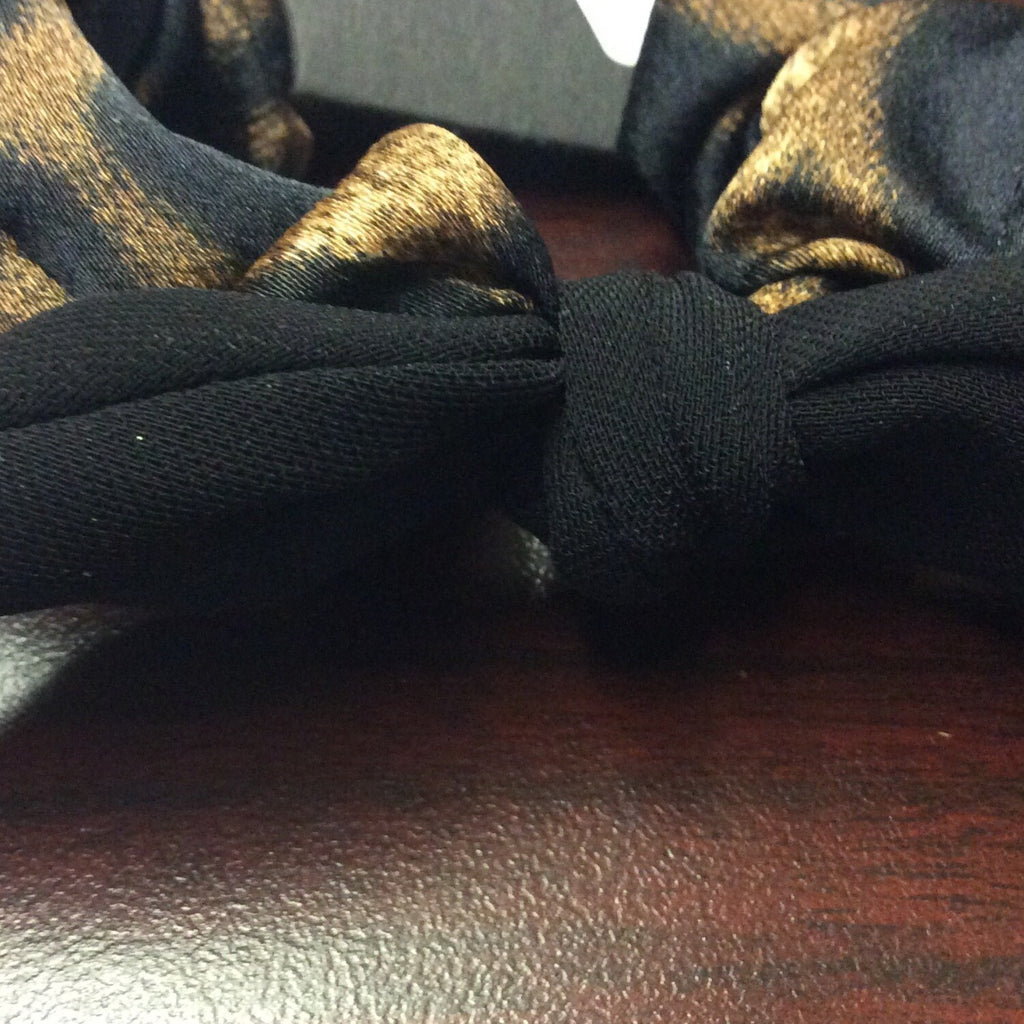 Leopard Bow Scrunchie-Scrunchies & Headbands-Deja Nu Tx-Deja Nu Boutique, Women's Fashion Boutique in Lampasas, Texas