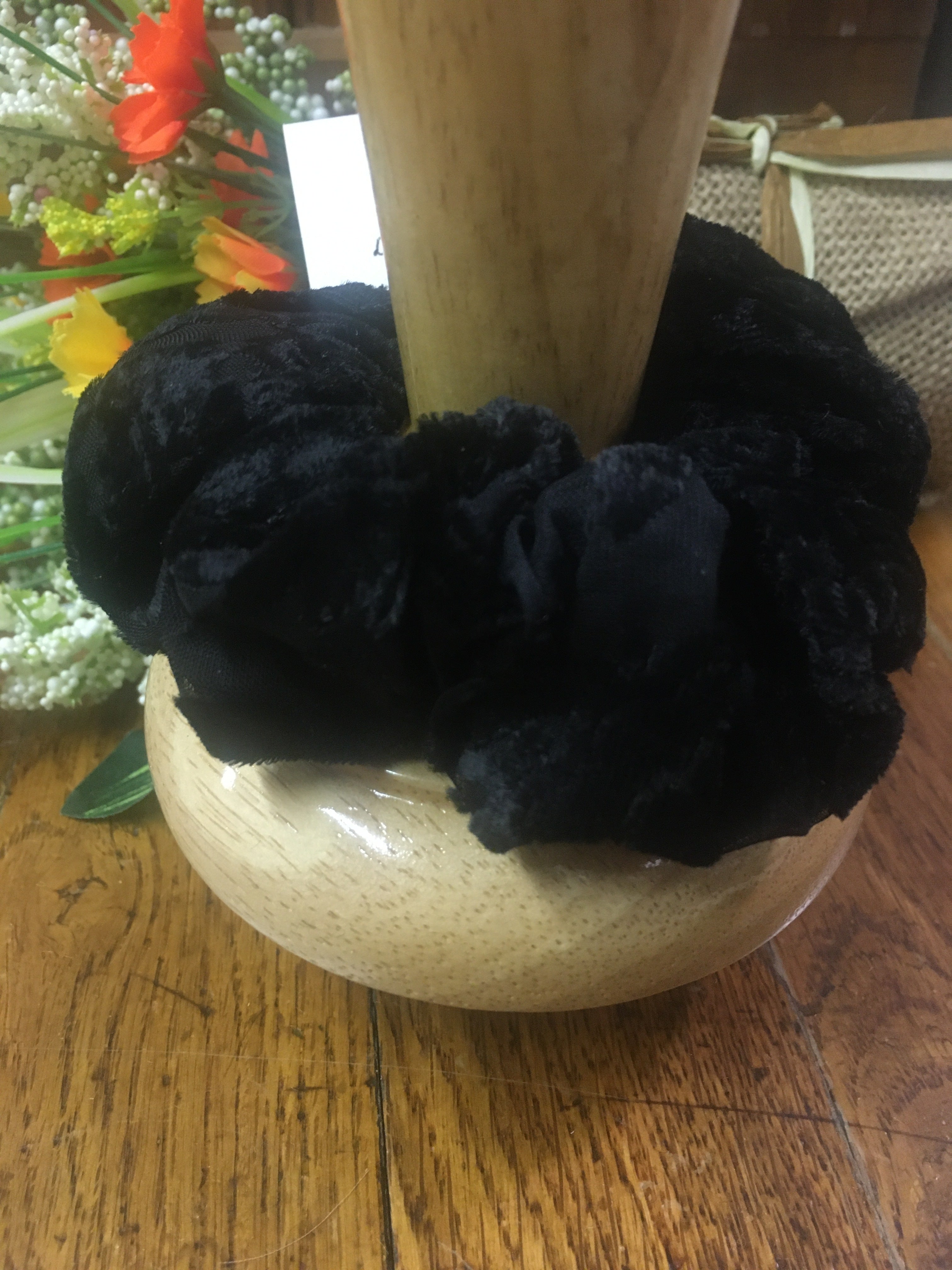 Velvet Scrunchies- Assorted Colors-Scrunchies & Headbands-Deja Nu Tx-Deja Nu Boutique, Women's Fashion Boutique in Lampasas, Texas