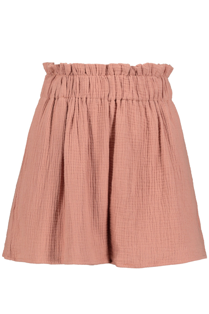 Bishop And Young Bonnes Vacances Sardinia Short In Coral-Shorts-Bishop And Young-Deja Nu Boutique, Women's Fashion Boutique in Lampasas, Texas