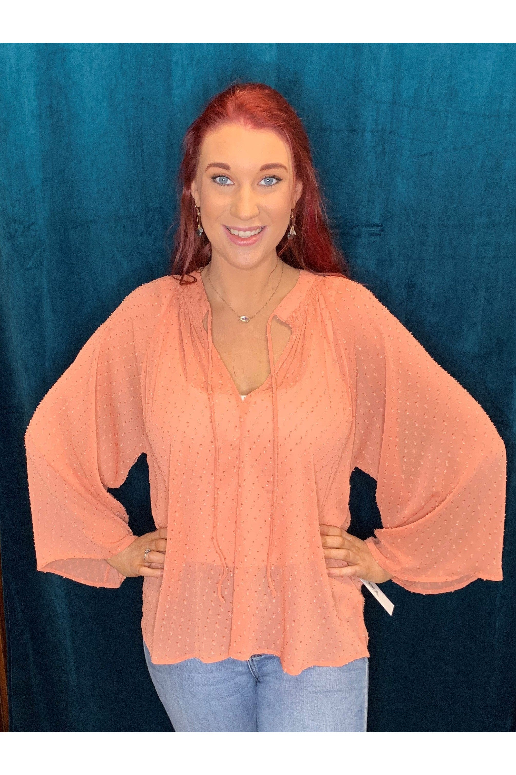 Bishop And Young Marigold Femme Blouse-Tops-Bishop And Young-Deja Nu Boutique, Women's Fashion Boutique in Lampasas, Texas