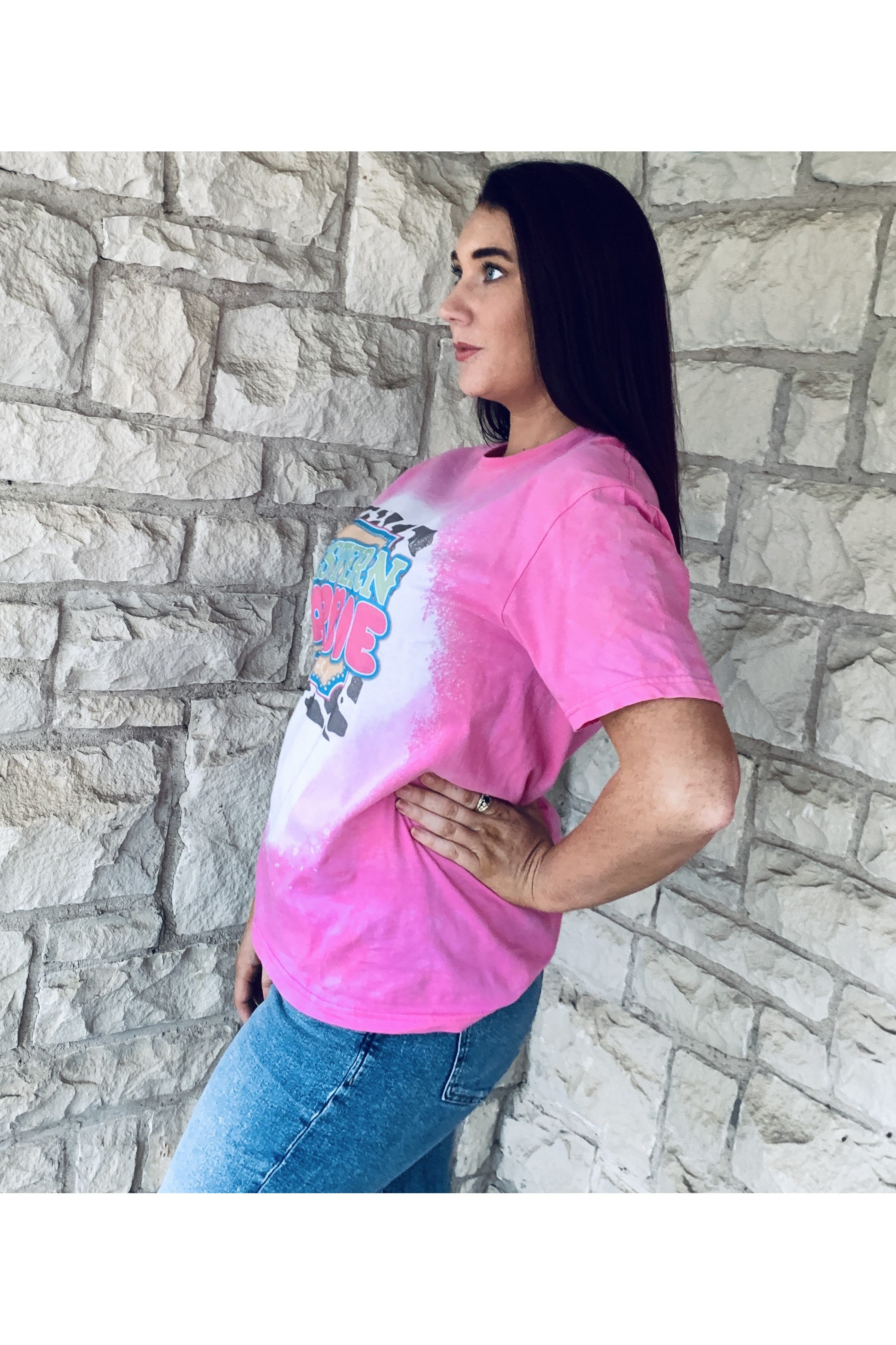 Bohemian Cowgirl Western Barbie Tee Shirt-Graphic Tees-Bohemian Cowgirl-Deja Nu Boutique, Women's Fashion Boutique in Lampasas, Texas