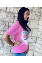 Bohemian Cowgirl Western Barbie Tee Shirt-Graphic Tees-Bohemian Cowgirl-Deja Nu Boutique, Women's Fashion Boutique in Lampasas, Texas