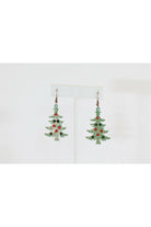 Christmas Tree Earrings-Earrings-Deja Nu Tx-Deja Nu Boutique, Women's Fashion Boutique in Lampasas, Texas