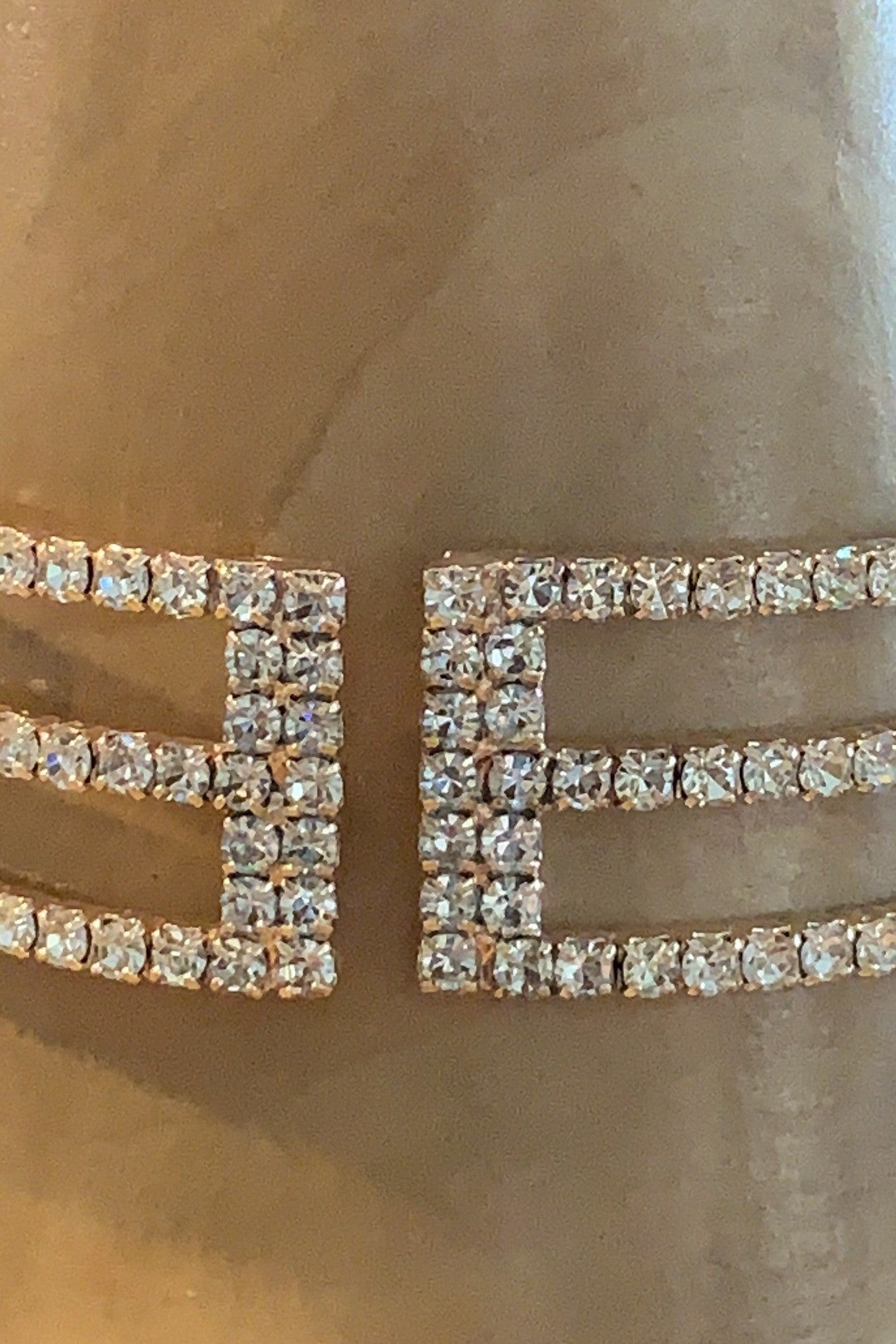 Crystal Avenue Cubic Zirconia Rose Gold Hinged Bracelet-Bracelets-Crystal Avenue-Deja Nu Boutique, Women's Fashion Boutique in Lampasas, Texas