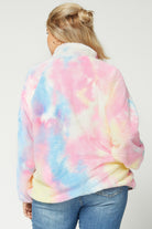 Entro Cotton Candy Plus Pullover-Curvy/Plus Tops-Entro-Deja Nu Boutique, Women's Fashion Boutique in Lampasas, Texas