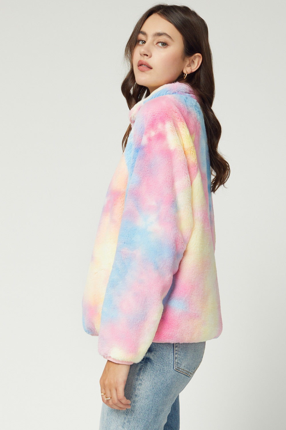 Entro Cotton Candy Pullover-Outerwear-Entro-Deja Nu Boutique, Women's Fashion Boutique in Lampasas, Texas