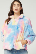 Entro Cotton Candy Pullover-Outerwear-Entro-Deja Nu Boutique, Women's Fashion Boutique in Lampasas, Texas