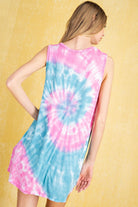 FSL Apparel Tie Dye Sleeveless Top-Tops-FSL Apparel-Deja Nu Boutique, Women's Fashion Boutique in Lampasas, Texas