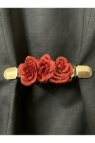 Fall Jacket Clip Three Roses-Jacket Clip-Deja Nu Tx-Deja Nu Boutique, Women's Fashion Boutique in Lampasas, Texas