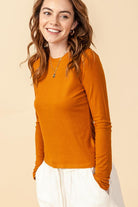 Hyfve Basic Long Sleeve Tops- Assorted Colors-Long Sleeves-Hyfve-Deja Nu Boutique, Women's Fashion Boutique in Lampasas, Texas