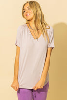 Hyfve Double Zero Loose Fit Tunic Tee Shirt - Three Colors-Tunics-Hyfve-Deja Nu Boutique, Women's Fashion Boutique in Lampasas, Texas