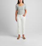 Jag Carter Girlfriend Mid Rise White Jean-Bottoms-Jag-Deja Nu Boutique, Women's Fashion Boutique in Lampasas, Texas