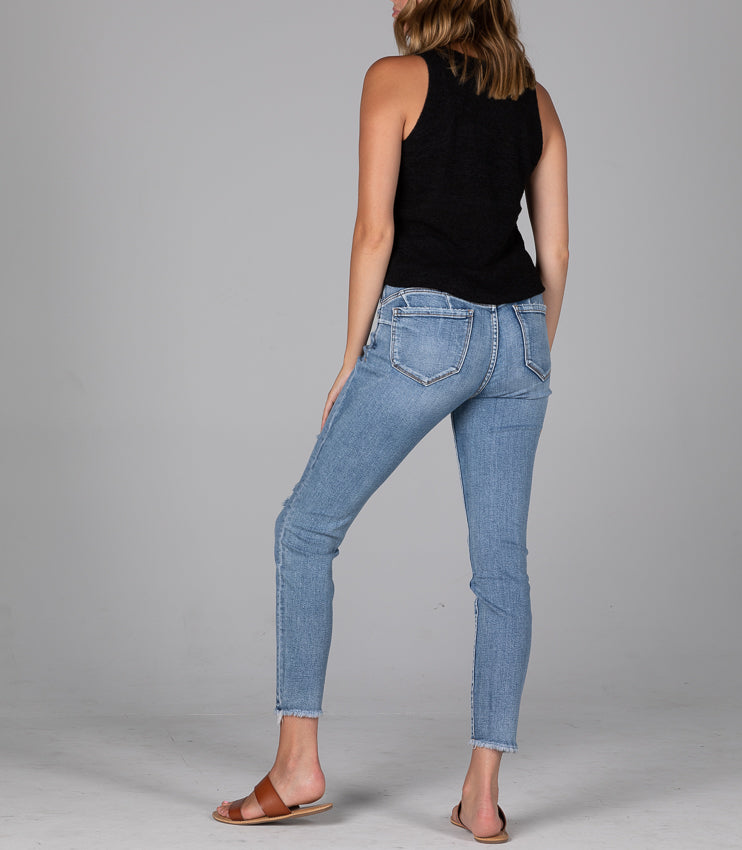 Jag Cecilia Mid Rise Soho Blue Skinny Jean-Jeans-Jag-Deja Nu Boutique, Women's Fashion Boutique in Lampasas, Texas