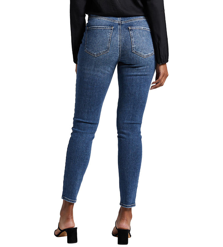 Jag High Rise Viola Skinny In Byzantine Blue-Jeans-Jag-Deja Nu Boutique, Women's Fashion Boutique in Lampasas, Texas