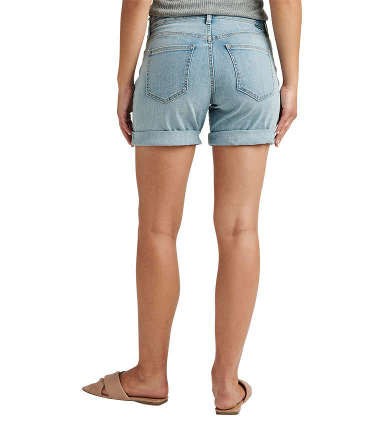 Jag Mid Rise Alex Boyfriend Short In Skylight-Bottoms-Jag-Deja Nu Boutique, Women's Fashion Boutique in Lampasas, Texas