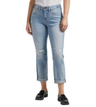 Jag Mid Rise Carter Girlfriend In Calm Blue-Jeans-Jag-Deja Nu Boutique, Women's Fashion Boutique in Lampasas, Texas