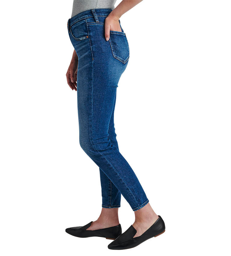 Jag Mid Rise Cecelia Skinny In San Diego Blue-Bottoms-Jag-Deja Nu Boutique, Women's Fashion Boutique in Lampasas, Texas