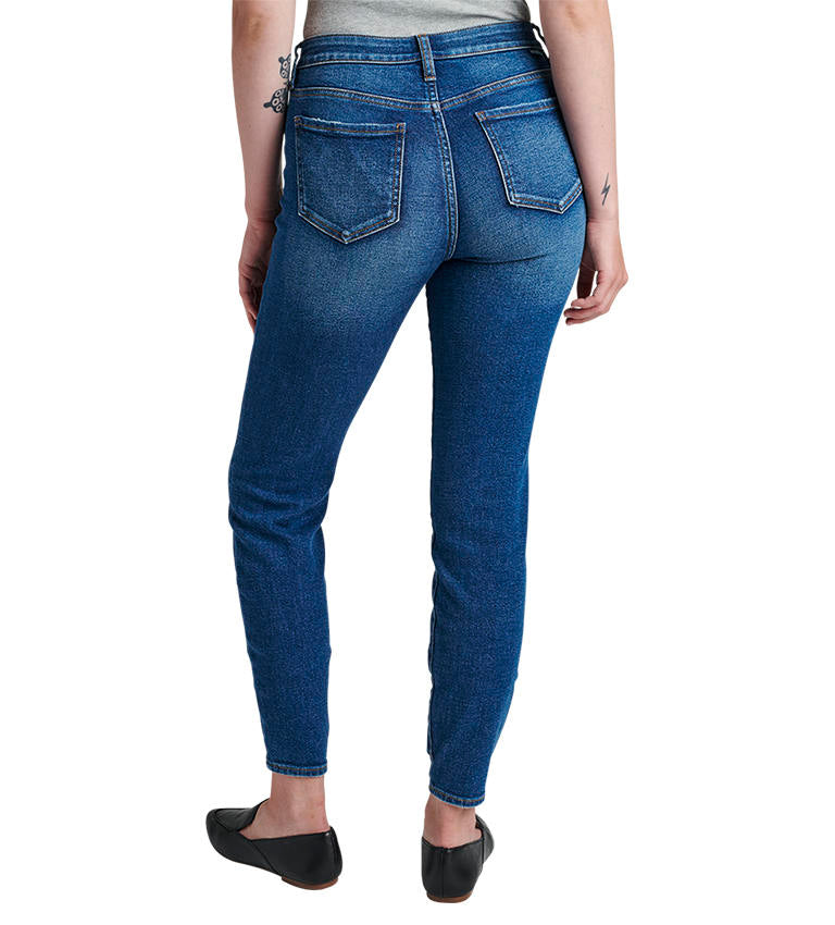 Jag Mid Rise Cecelia Skinny In San Diego Blue-Bottoms-Jag-Deja Nu Boutique, Women's Fashion Boutique in Lampasas, Texas