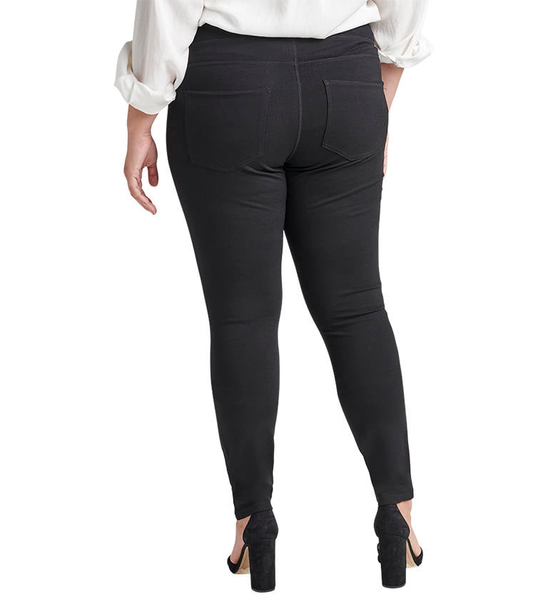 Jag Mid Rise Ricki Legging In Black Plus-Curvy/Plus Bottoms-Jag-Deja Nu Boutique, Women's Fashion Boutique in Lampasas, Texas