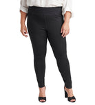 Jag Mid Rise Ricki Legging In Black Plus-Curvy/Plus Bottoms-Jag-Deja Nu Boutique, Women's Fashion Boutique in Lampasas, Texas