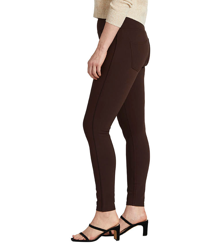 Jag Mid Rise Ricki Legging In Brown-Leggings-Jag-Deja Nu Boutique, Women's Fashion Boutique in Lampasas, Texas