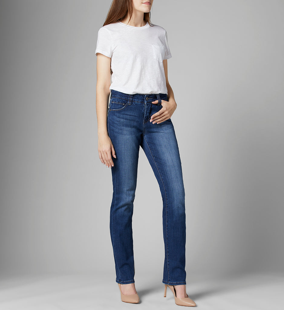 Jag Mid Rise Straight Leg Plus Jean Plus-Curvy/Plus Jeans-Jag-Deja Nu Boutique, Women's Fashion Boutique in Lampasas, Texas