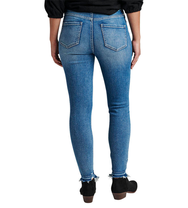 Jag Viola High Rise Skinny Deconstructed Jean In Madison-Jeans-Jag-Deja Nu Boutique, Women's Fashion Boutique in Lampasas, Texas