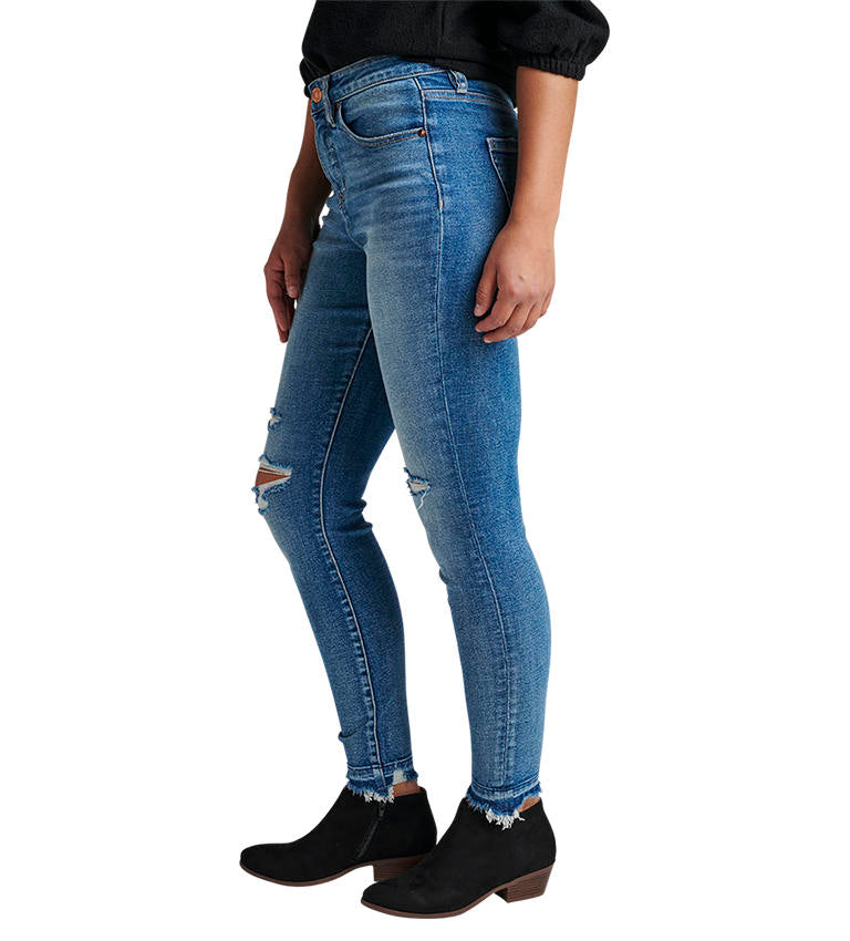 Jag Viola High Rise Skinny Deconstructed Jean In Madison-Jeans-Jag-Deja Nu Boutique, Women's Fashion Boutique in Lampasas, Texas