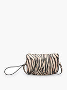 Jen & Co Mila Monogramable Clutch Crossbody In Tiger Print-Handbags, Wallets & Cases-Jen & Co.-Deja Nu Boutique, Women's Fashion Boutique in Lampasas, Texas