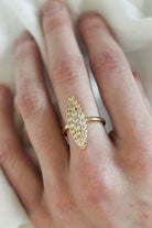 Kinsey Designs Her Ring Pave Marquise Ring-Rings-Kinsey Designs-Deja Nu Boutique, Women's Fashion Boutique in Lampasas, Texas