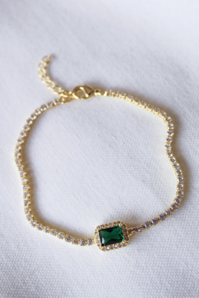 Kinsey Designs Lara Bracelet In Emerald-Bracelets-Kinsey Designs-Deja Nu Boutique, Women's Fashion Boutique in Lampasas, Texas
