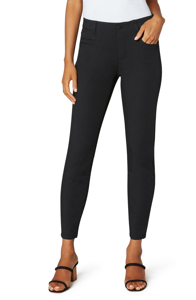 Liverpool Gia Glider Ankle 28in In Black-Jeans-Liverpool-Deja Nu Boutique, Women's Fashion Boutique in Lampasas, Texas