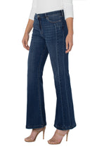 Liverpool Hannah Seamed Flare 32 Inch Inseam In Jersey Nights-Jeans-Liverpool-Deja Nu Boutique, Women's Fashion Boutique in Lampasas, Texas