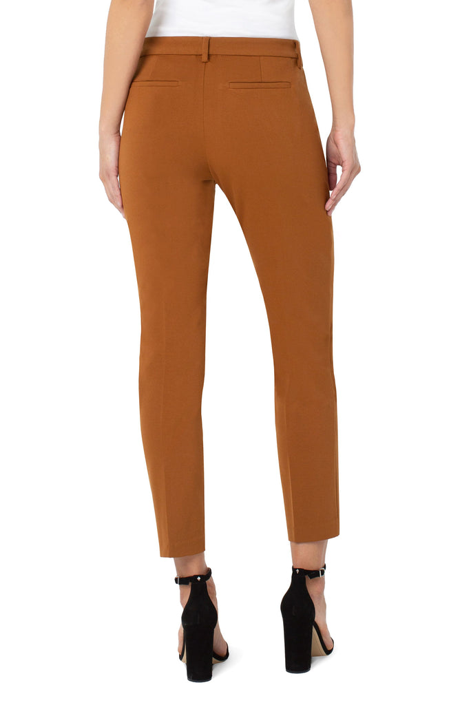 Liverpool Kelsey Knit Trouser In Walnut Brown-Pants-Liverpool-Deja Nu Boutique, Women's Fashion Boutique in Lampasas, Texas
