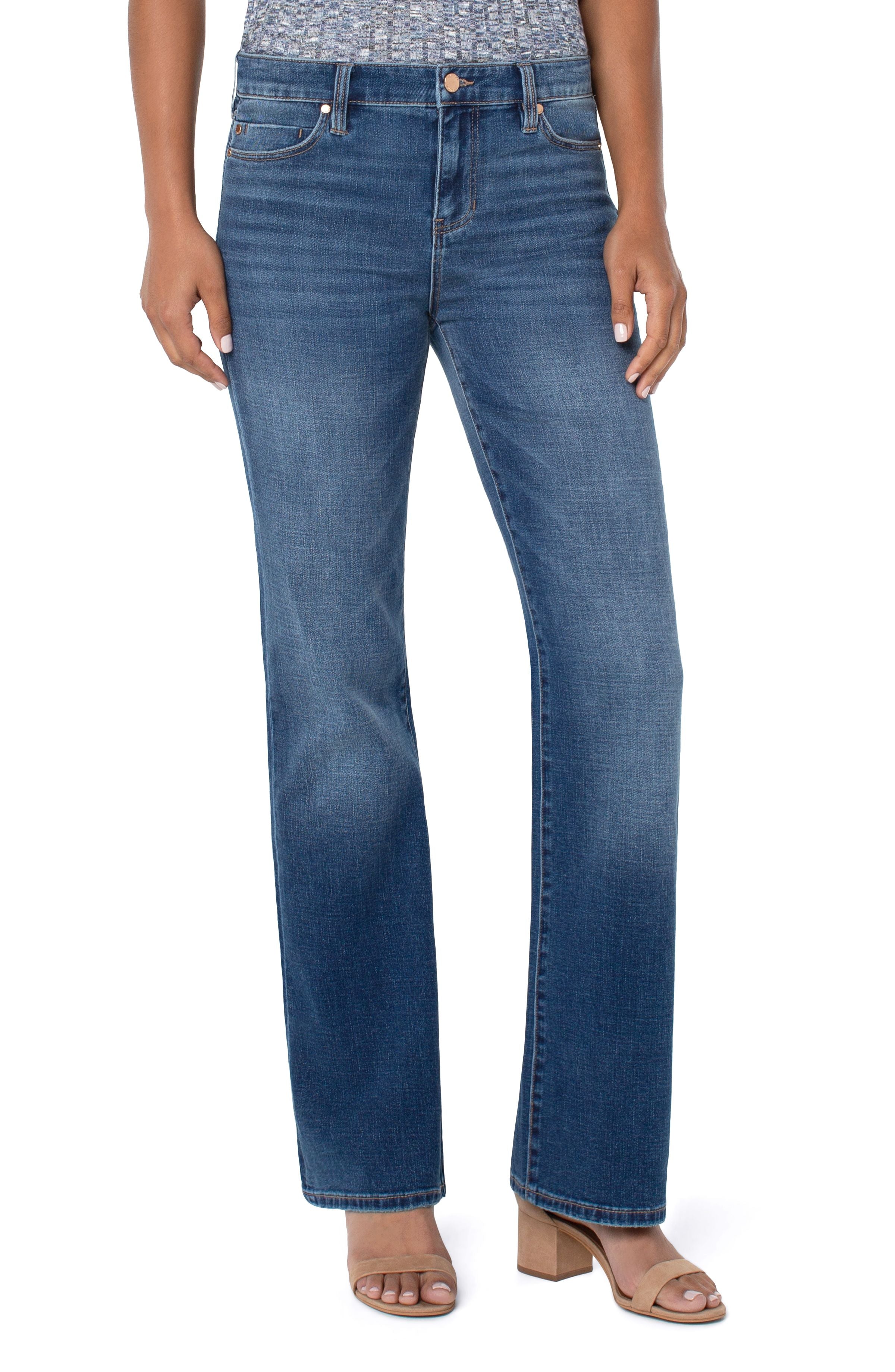 Liverpool Lucy Bootcut Long In Yuba-Jeans-Liverpool-Deja Nu Boutique, Women's Fashion Boutique in Lampasas, Texas