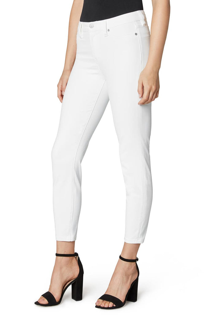 Liverpool White Madonna Crop Skinny Pants-Bottoms-Liverpool-Deja Nu Boutique, Women's Fashion Boutique in Lampasas, Texas