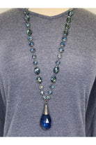 Lost And Found Four Strand Stretch Bracelet In Navy-Necklaces-Lost And Found-Deja Nu Boutique, Women's Fashion Boutique in Lampasas, Texas