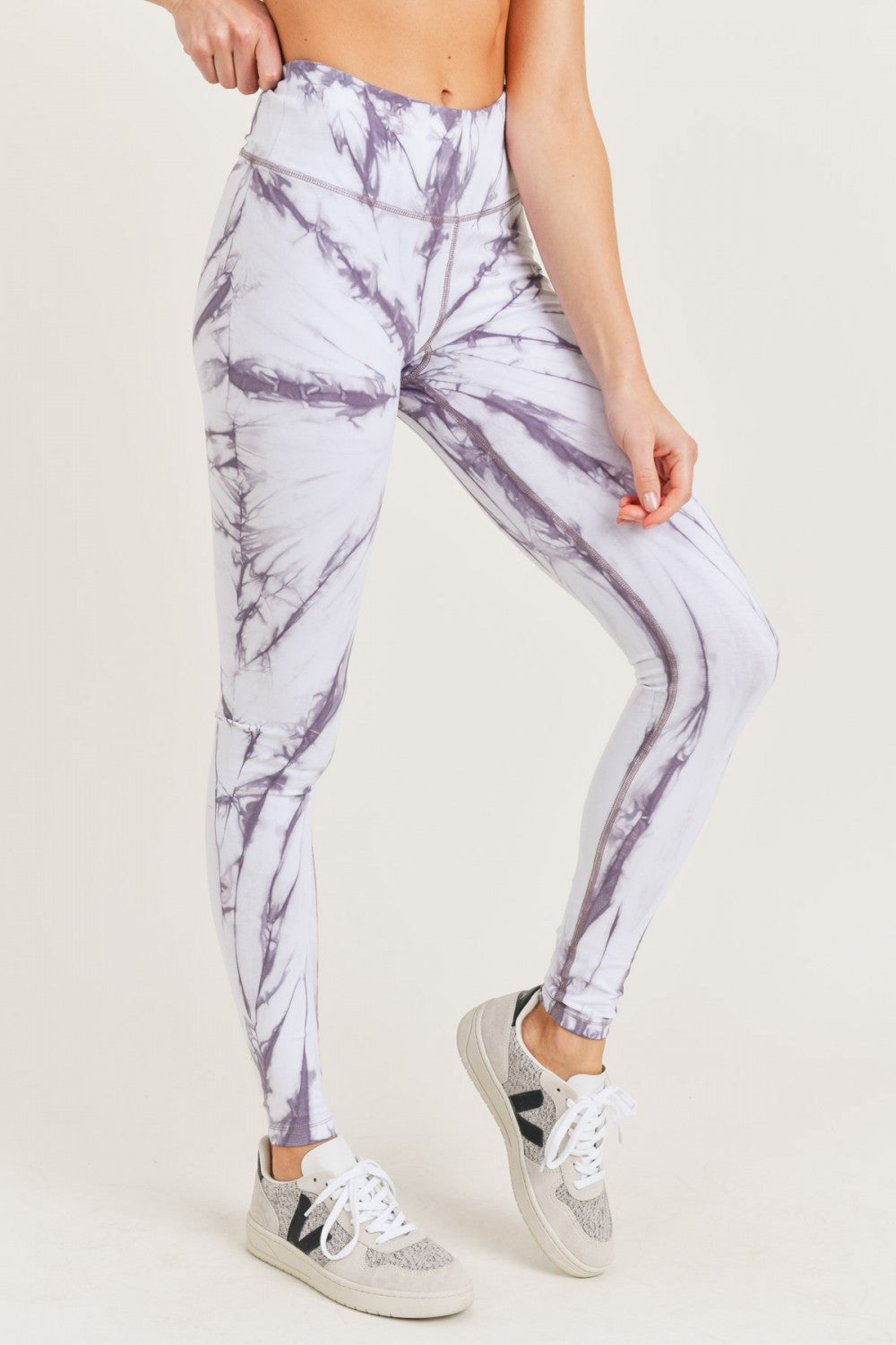 Mono B Nirvana Tie Dye Leggings-Athleisurewear-Mono B-Deja Nu Boutique, Women's Fashion Boutique in Lampasas, Texas