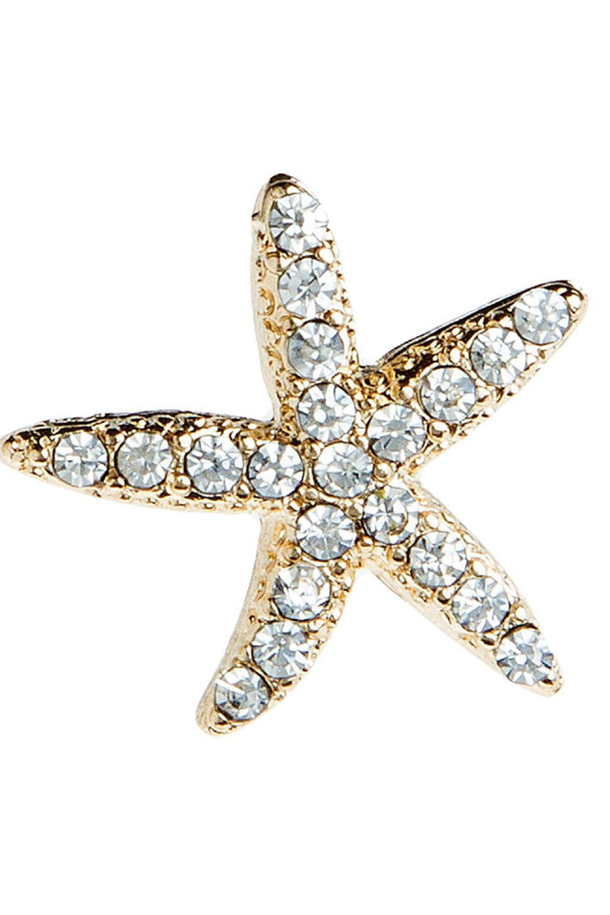 Rain Jewelry Gold Starfish Earring-Earrings-Rain Jewelry Collection-Deja Nu Boutique, Women's Fashion Boutique in Lampasas, Texas