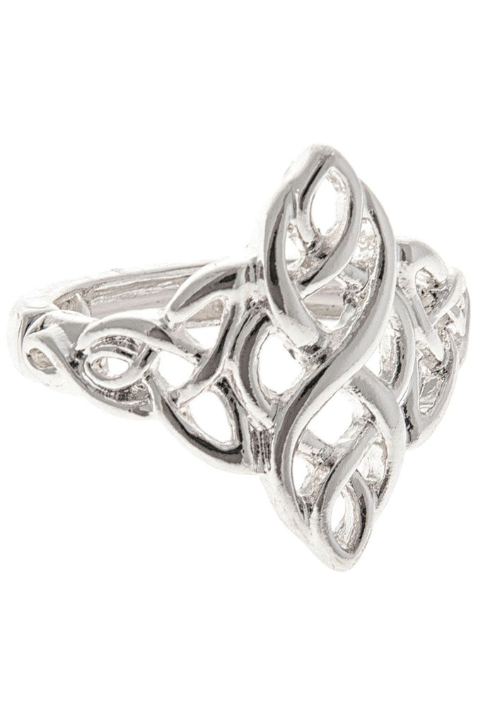 Rain Jewelry Silver Celtic Point Stretch Ring-Rings-Rain Jewelry Collection-Deja Nu Boutique, Women's Fashion Boutique in Lampasas, Texas