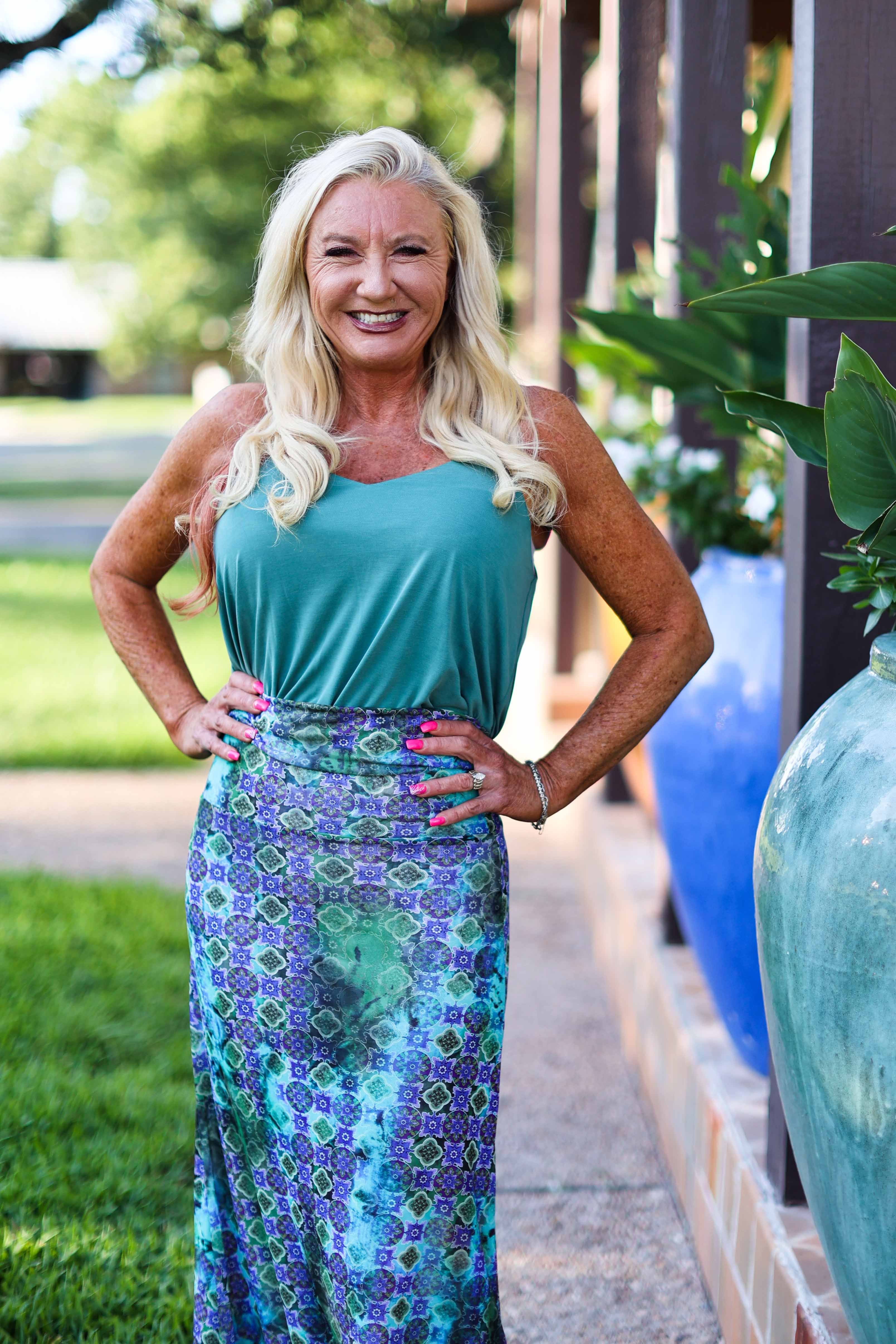 Save The Faith Animal Medallion Long Reversible Skirt/Dress-Skirts-Save The Faith-Deja Nu Boutique, Women's Fashion Boutique in Lampasas, Texas