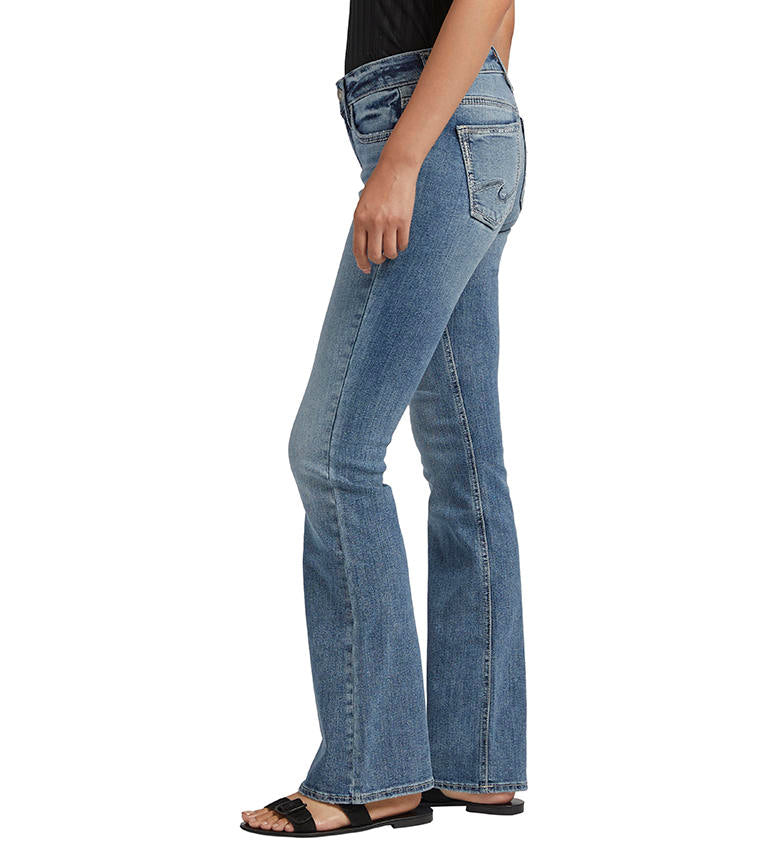 Silver Jeans Suki Curvy Fit Mid Rise Bootcut In Indigo 35 Inch-Jeans-Silver Jeans-Deja Nu Boutique, Women's Fashion Boutique in Lampasas, Texas