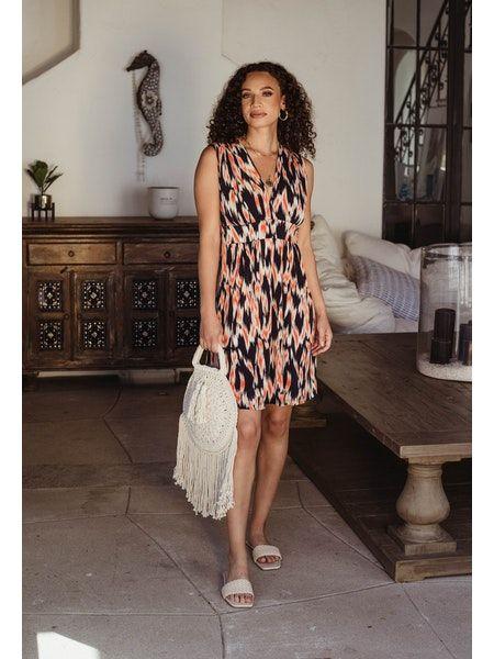 Veronica M Javits Sleeveless Dress-Dresses-Veronica M-Deja Nu Boutique, Women's Fashion Boutique in Lampasas, Texas