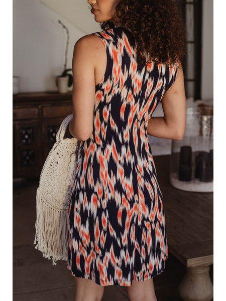 Veronica M Javits Sleeveless Dress-Dresses-Veronica M-Deja Nu Boutique, Women's Fashion Boutique in Lampasas, Texas