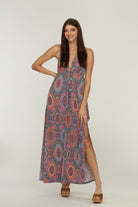 Veronica M Oriana Paisley Racerback Maxi-Maxi Dresses-Veronica M-Deja Nu Boutique, Women's Fashion Boutique in Lampasas, Texas