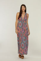 Veronica M Oriana Paisley Racerback Maxi-Maxi Dresses-Veronica M-Deja Nu Boutique, Women's Fashion Boutique in Lampasas, Texas