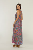 Veronica M Oriana Paisley Racerback Maxi-Maxi Dresses-Veronica M-Deja Nu Boutique, Women's Fashion Boutique in Lampasas, Texas