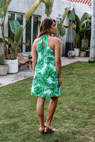 Veronica M Tropicale Twist Swing Dress-Short Dresses-Veronica M-Deja Nu Boutique, Women's Fashion Boutique in Lampasas, Texas